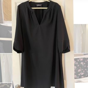 Marks and Spencer V-Neck Crepe Shift Dress